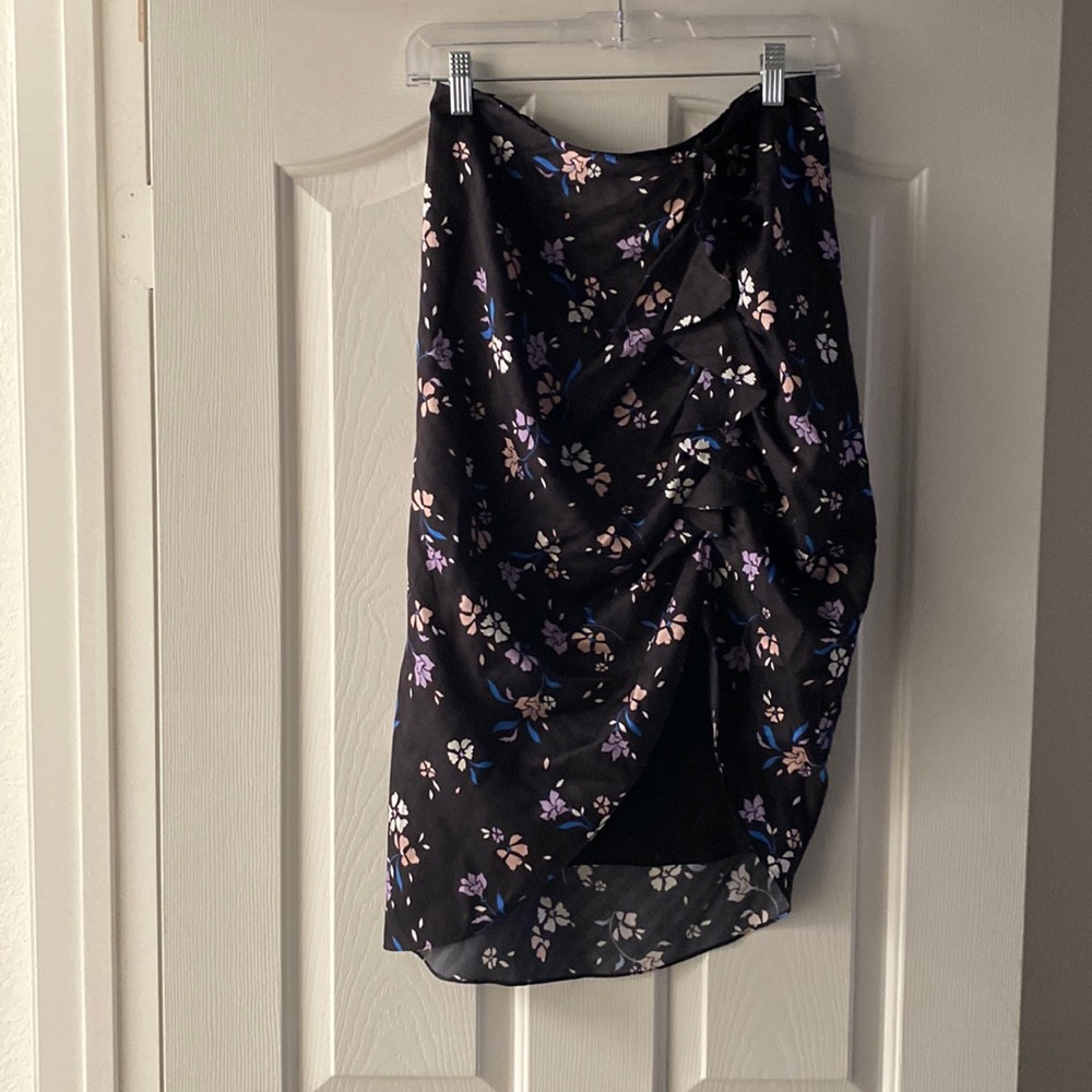Veronica Beard Floral Skirt